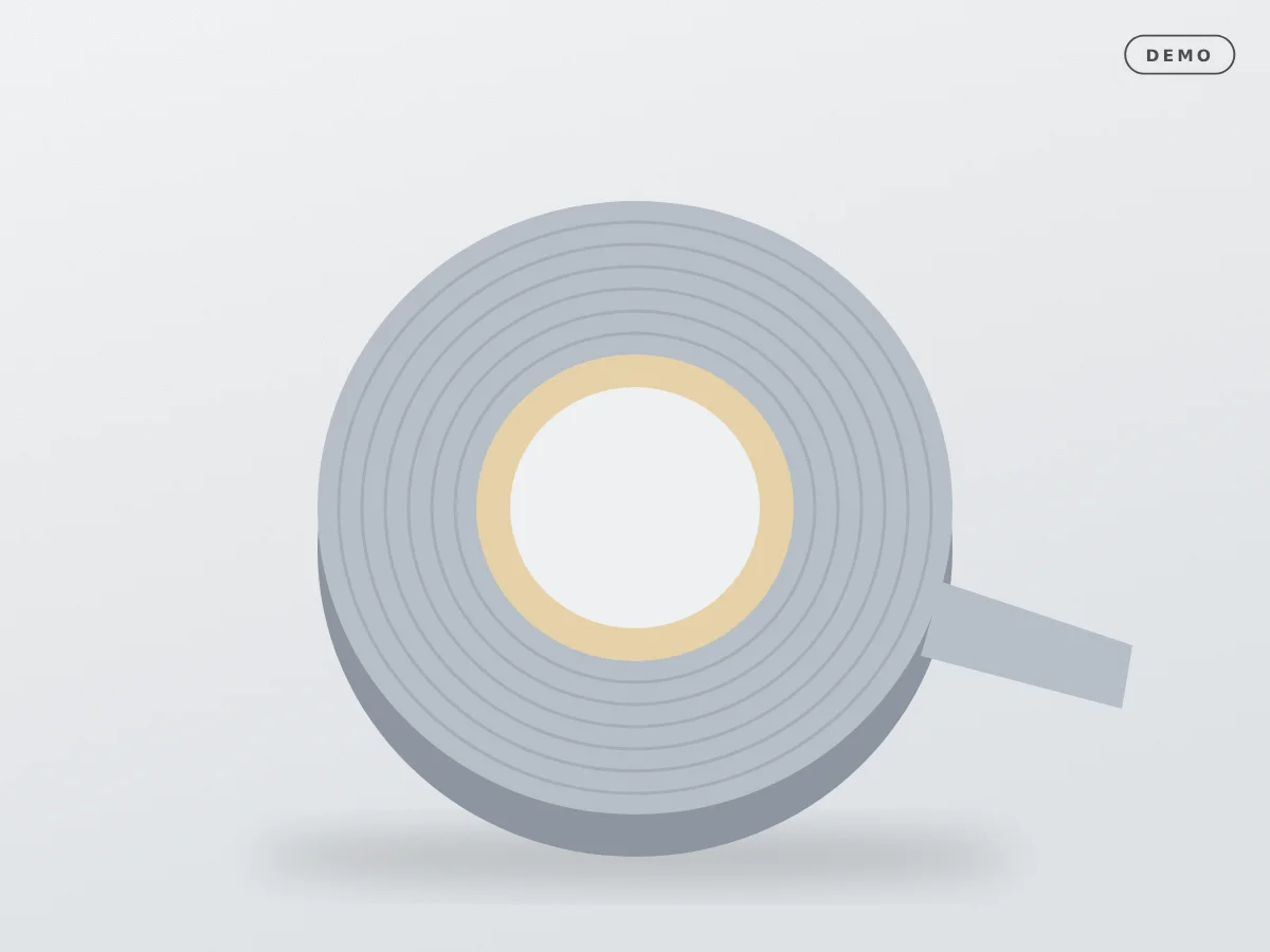 Duct Tape 48 mm × 50 m, silver